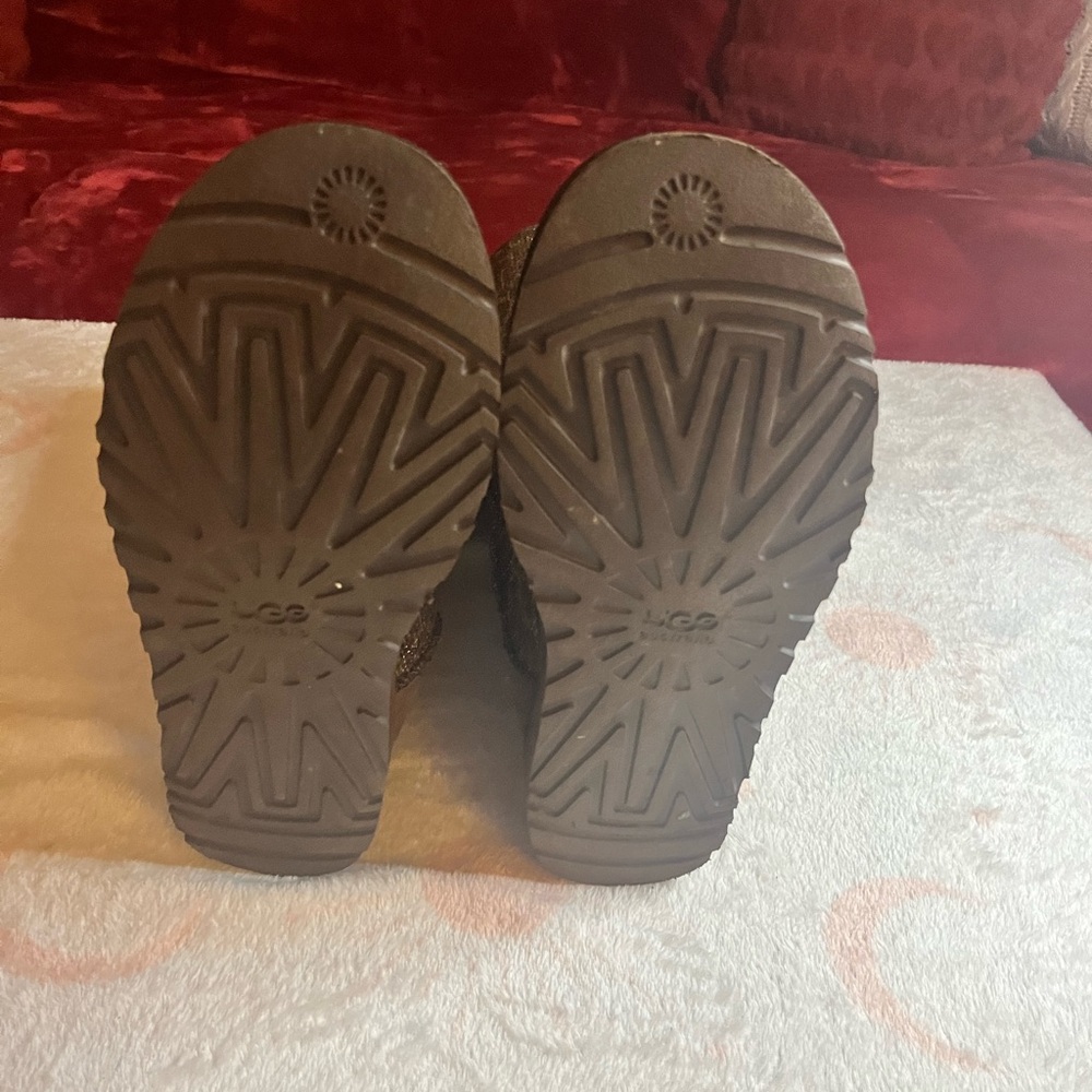 UGG Glittery Brown Tall Boots - Picture 4 of 5